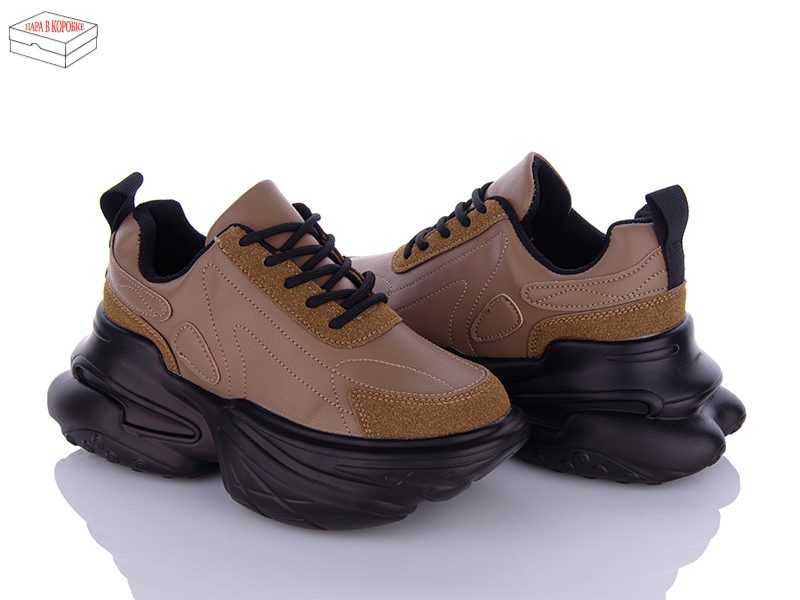 Кроссовки Ailaifa (36-41) 8202 khaki (деми)
