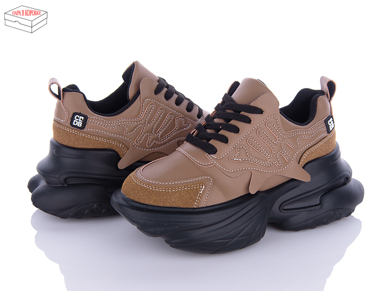 Кроссовки Ailaifa (36-41) 8209 khaki (деми)