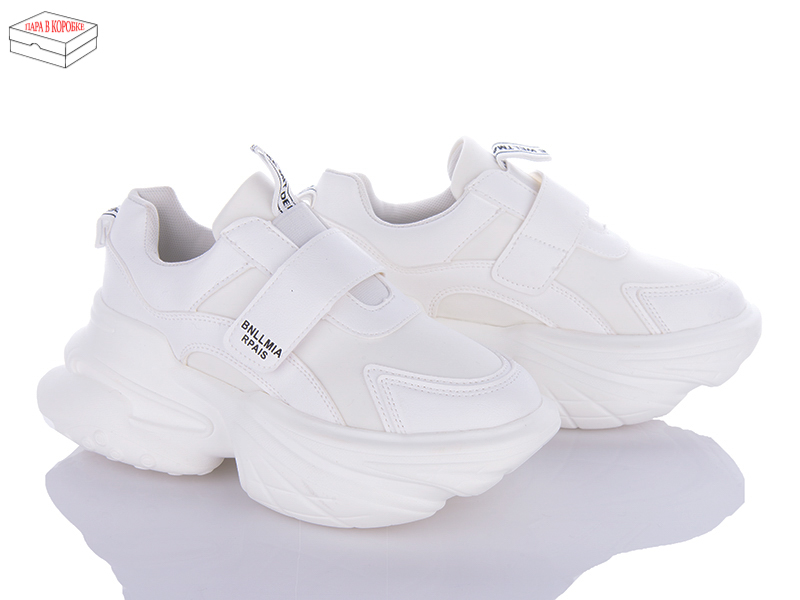 Кроссовки Ailaifa (36-41) 8205 white (деми)