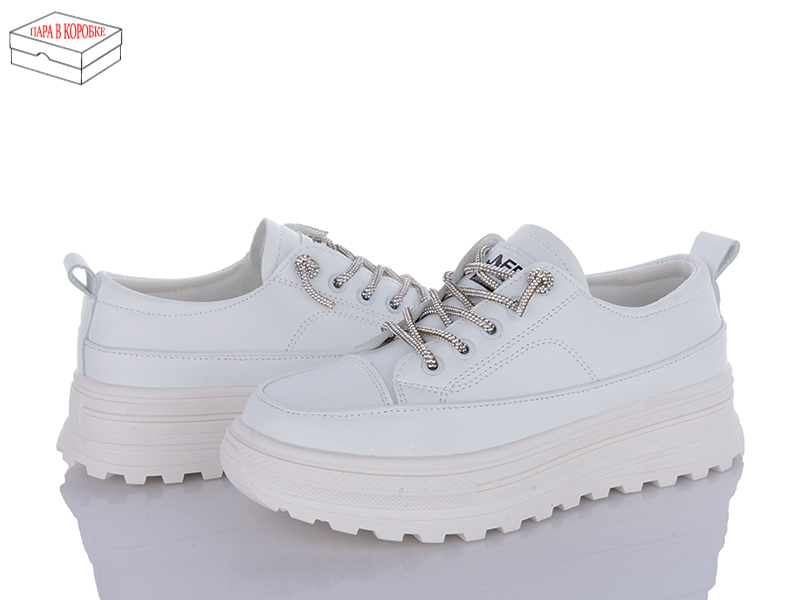Кроссовки Ailaifa (36-41) W03 white (деми)