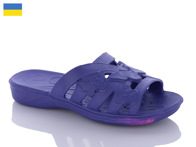 Шлепанцы Inblu (36-41) Метелик фіолетовий (лето)