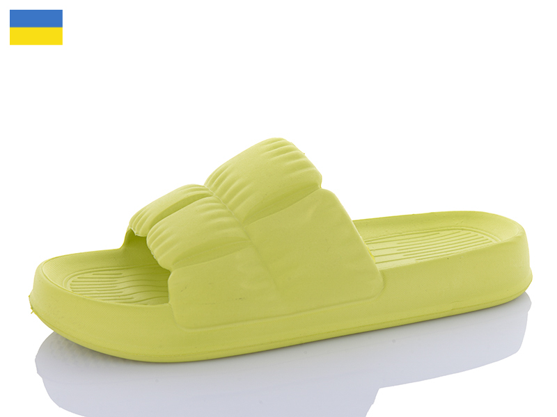 Шлепанцы Inblu (36-41) N95 салатовий (лето)