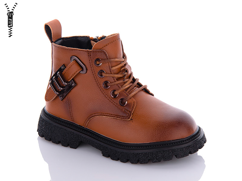 Ботинки Леопард (26-30) 806 brown (деми)