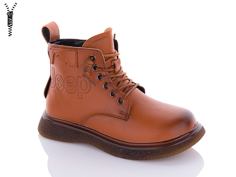 Ботинки Леопард (31-36) 9016 brown (деми)