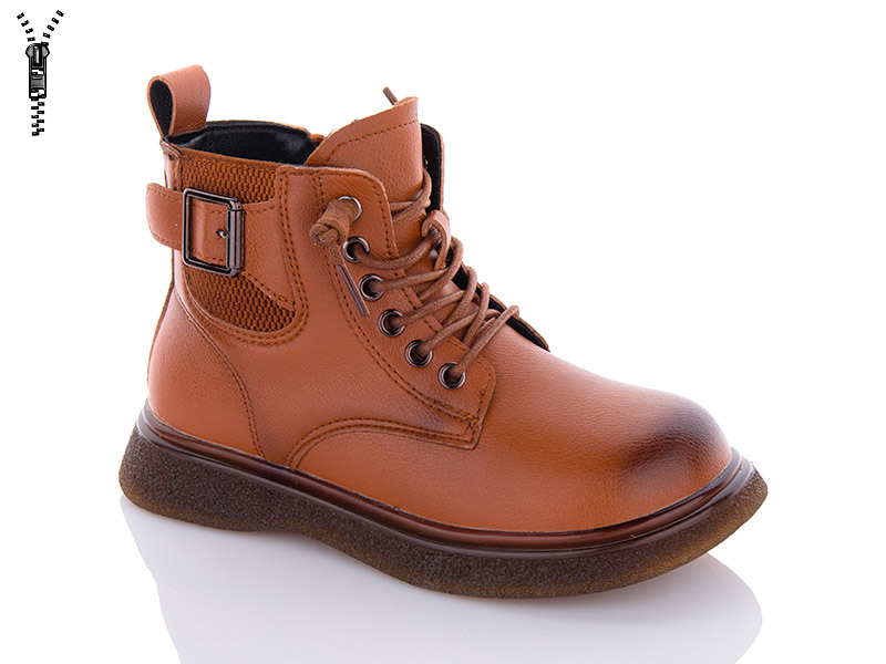 Ботинки Леопард (31-36) 9017 brown (деми)