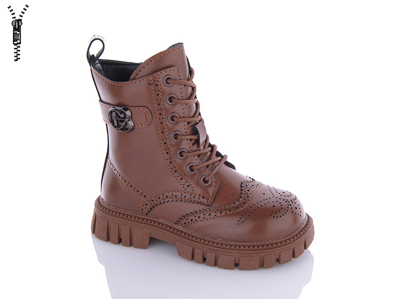 Ботинки Леопард (27-31) M27 brown (деми)