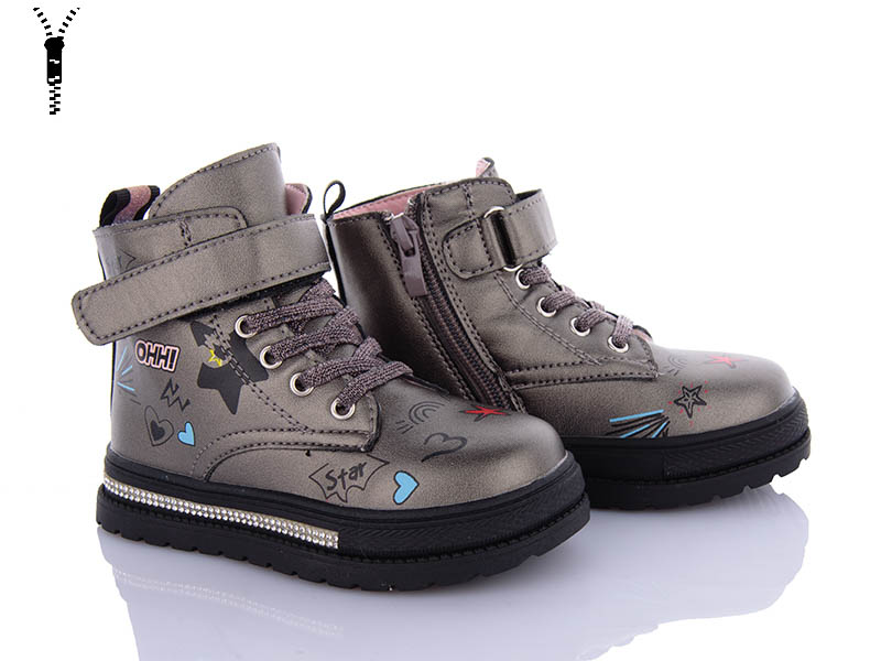 Ботинки OkShoes (23-28) 5700-17 (деми)