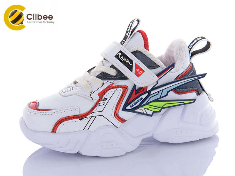Кроссовки Clibee-Apawwa (25-30) A6203-3 white (деми)