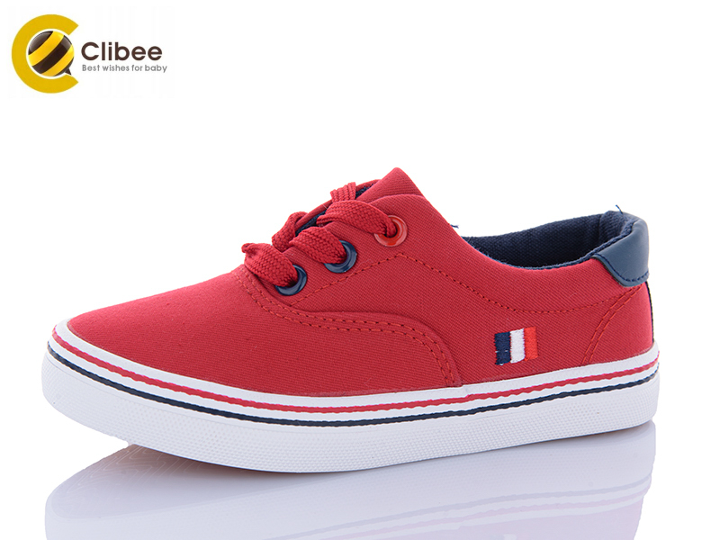 Кеды Clibee-Apawwa (28-35) AB717 red (деми)