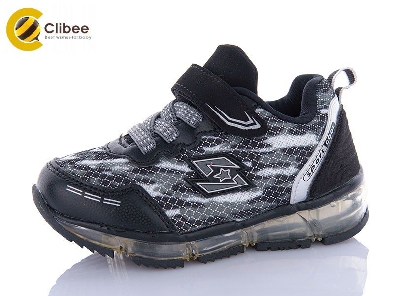 Кроссовки Clibee-Apawwa (25-30) X7028A black (деми)