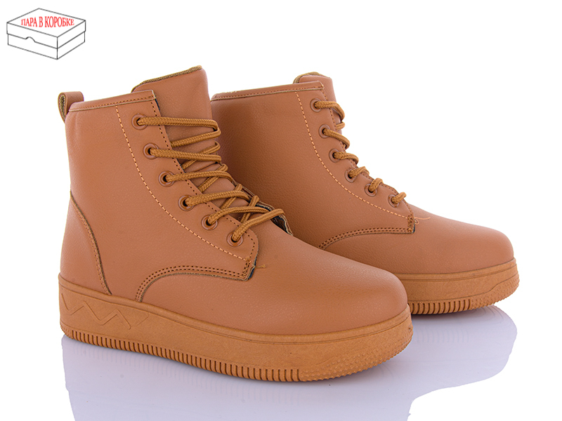 Ботинки Rama (36-41) XT136 camel (деми)