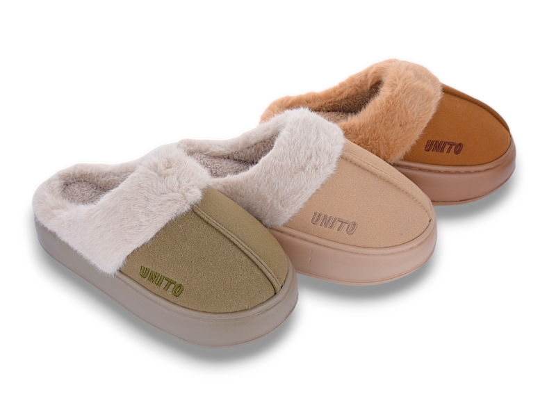 Тапочки Deshman (36-41) A815 mix (зима)