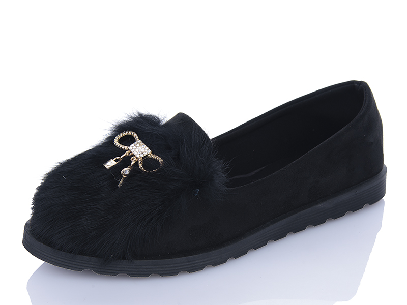 Туфли Чоловіче Взуття+ (36-41) 419 black (деми)