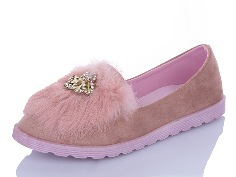 Туфли Чоловіче Взуття+ (36-41) 4202-2 pink (деми)