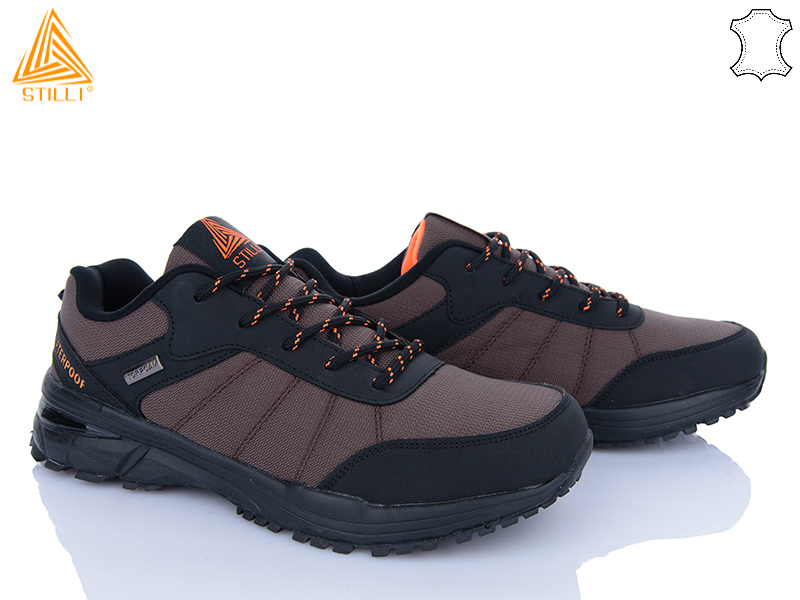 Кроссовки Stilli Group (41-45) HB780-2 шкіра піна термо (деми)