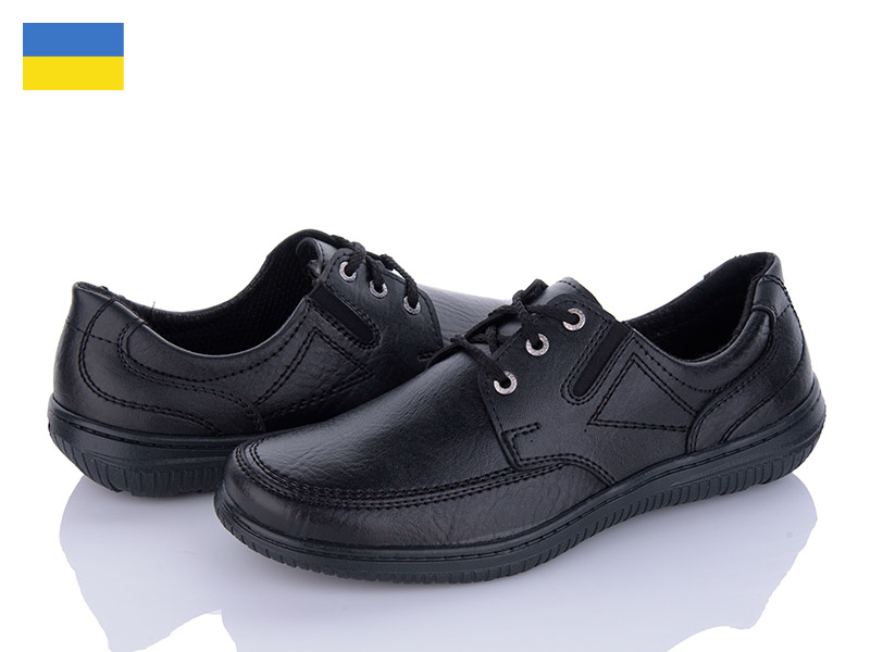 Туфли Paolla (40-45) T13 чорний (деми)