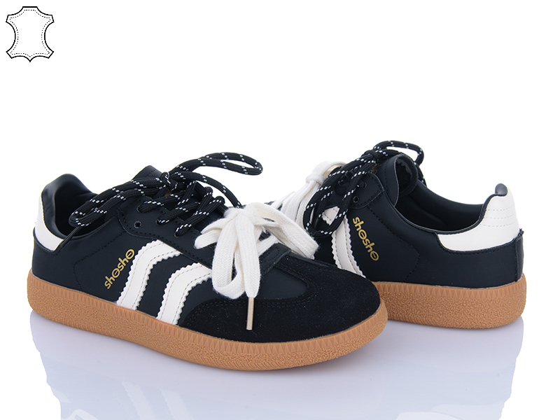 Кроссовки Clibee (35-40) V3509 black (деми)