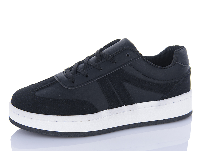 Кроссовки Чоловіче Взуття+ (36-41) N531 black (деми)