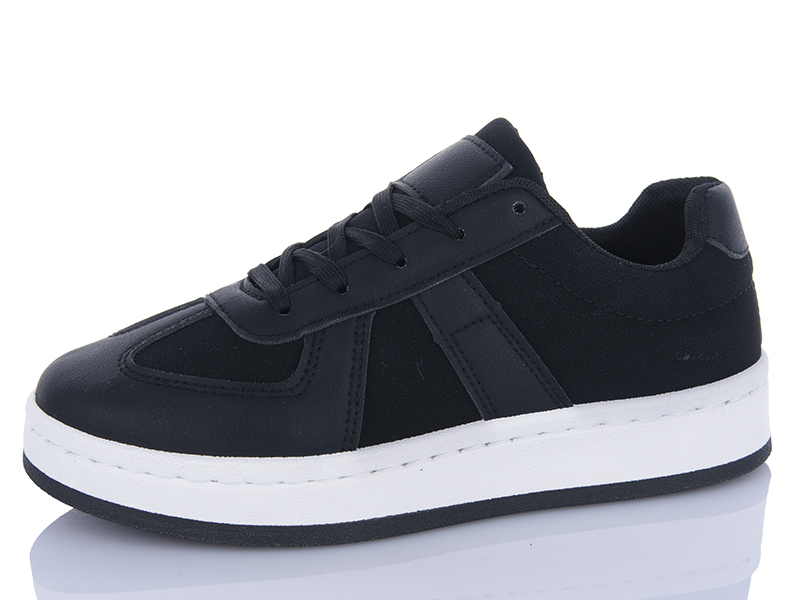Кроссовки Чоловіче Взуття+ (36-41) N551 black (деми)
