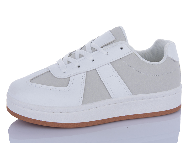 Кроссовки Чоловіче Взуття+ (36-41) N552 white-grey (деми)