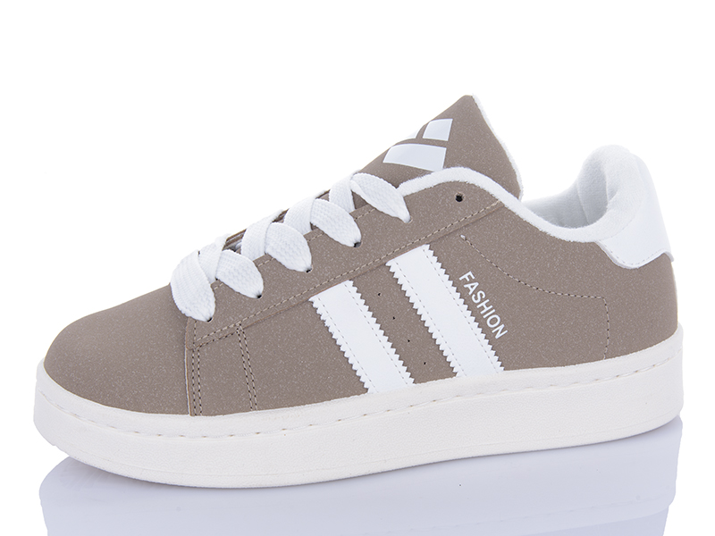 Кроссовки Чоловіче Взуття+ (36-41) N5710 grey-white (деми)