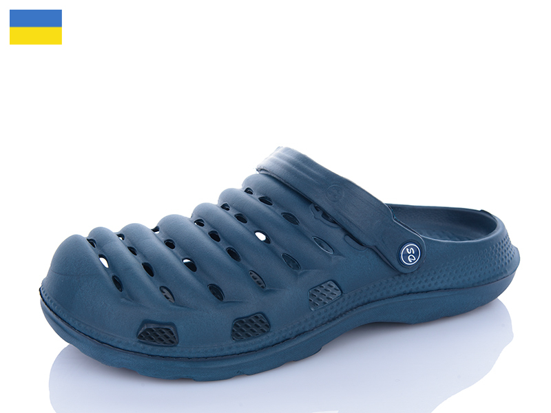 Кроксы Inblu (40-46) Сабо N3 синій (лето)