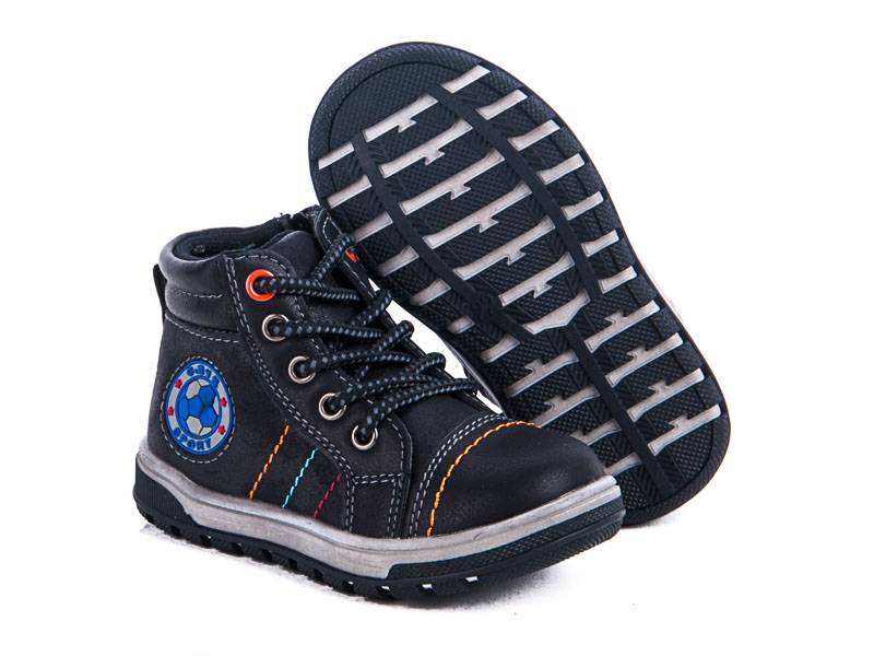 Ботинки С.Луч (22-27) M1177-2 black (деми)