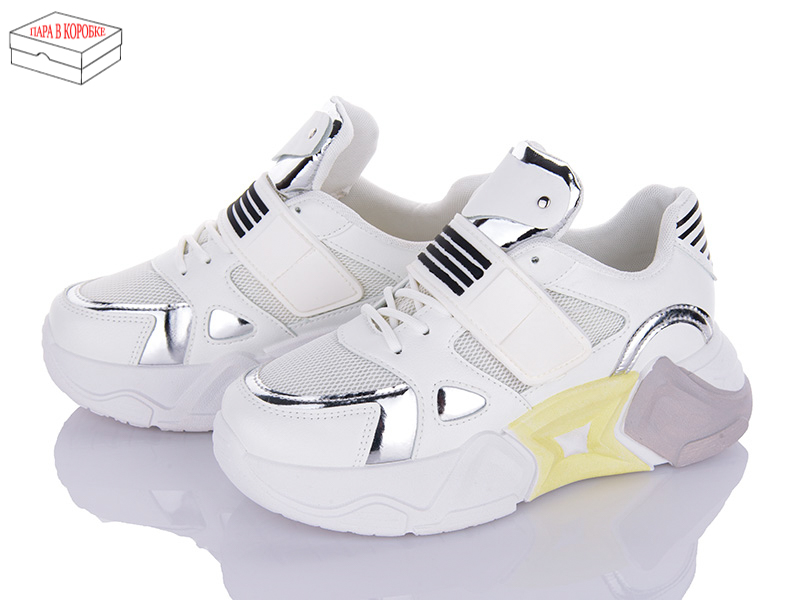 Кроссовки Wei Wei (36-41) AX18 white (деми)