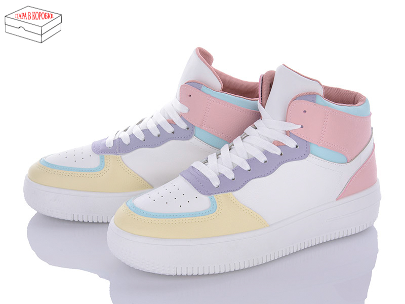 Кроссовки Ailaifa (36-41) K167-5 pink-purple (деми)