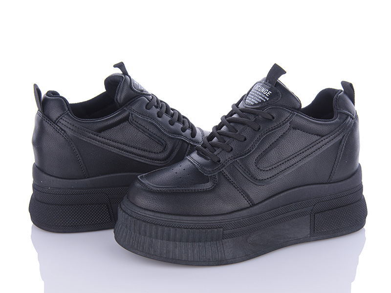 Сникерсы VIOLETA (36-40) 197-150 black (деми)