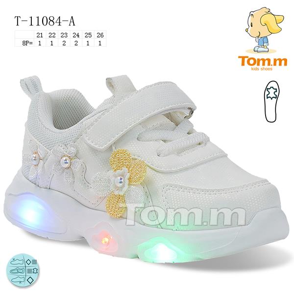 Кроссовки ТОМ.М (21-26) 11084A LED (деми)