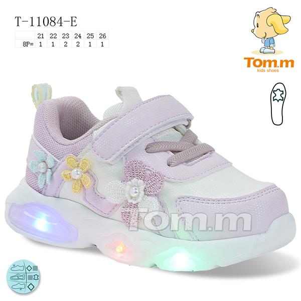 Кроссовки ТОМ.М (21-26) 11084E LED (деми)