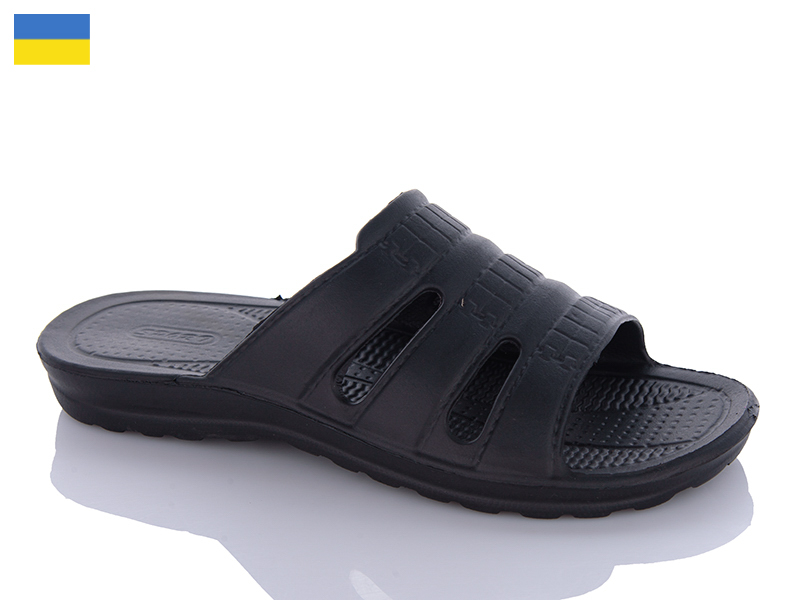 Шлепанцы Inblu (40-45) П15 чорний (лето)