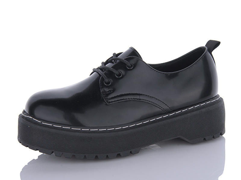 Туфли Sila (36-40) JEL350 black (деми)