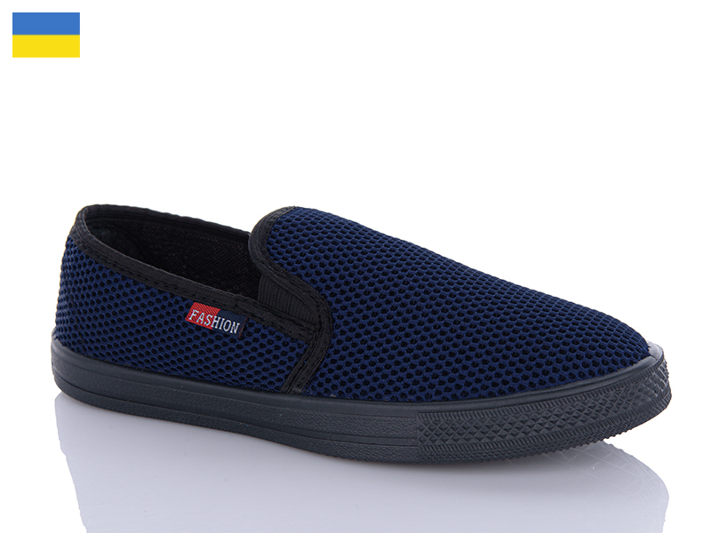 Слипоны Inblu (40-45) Сітка синій (лето)
