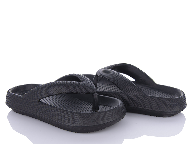 Шлепанцы BIG (36-41) 3612-1619 black (лето)