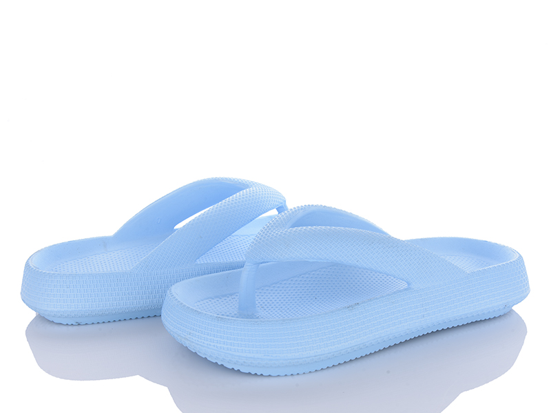 Шлепанцы BIG (36-41) 3612-1619 l.blue (лето)