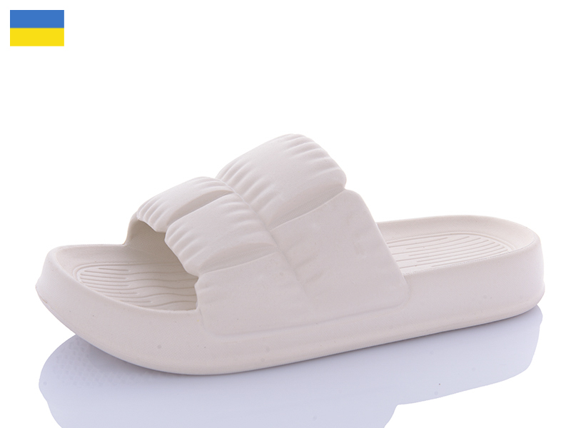 Шлепанцы Inblu (36-41) N95 слонова кістка (лето)