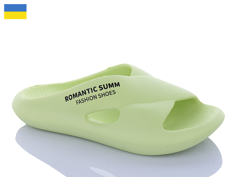 Шлепанцы Inblu (36-41) DS73  салатовий (лето)