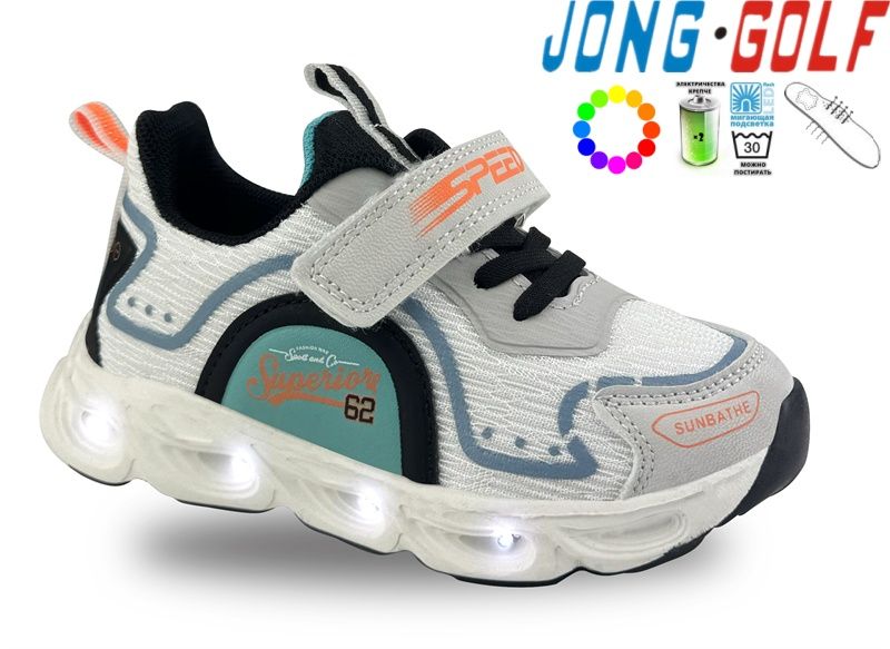 Кроссовки Jong-Golf (26-31) B11485-18 LED (деми)