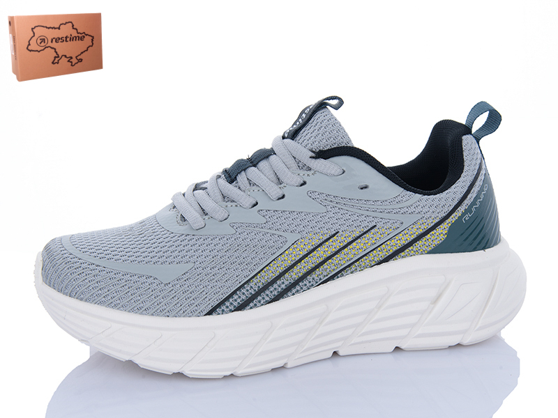 Кроссовки Restime (36-41) EWL25449 grey (деми)