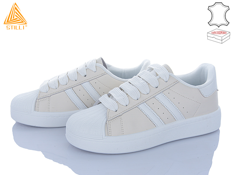 Кроссовки Stilli Group (36-41) BK10-7 шкіра (деми)