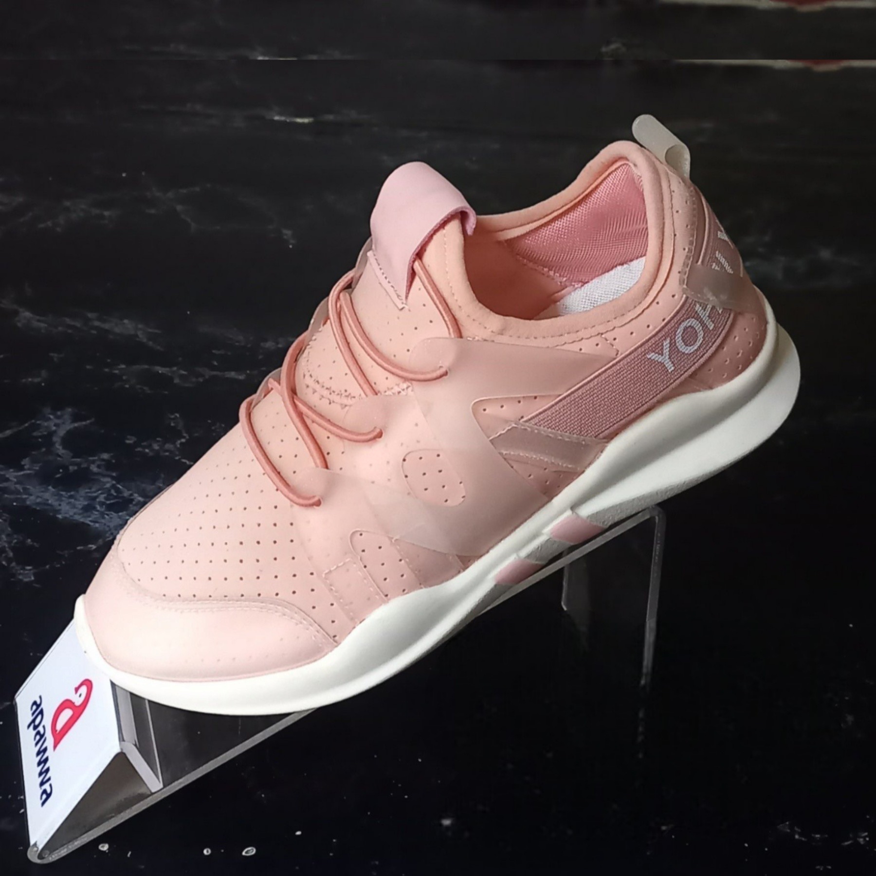 Кроссовки DvaClibee (31-36) Apa-C41 pink (деми)
