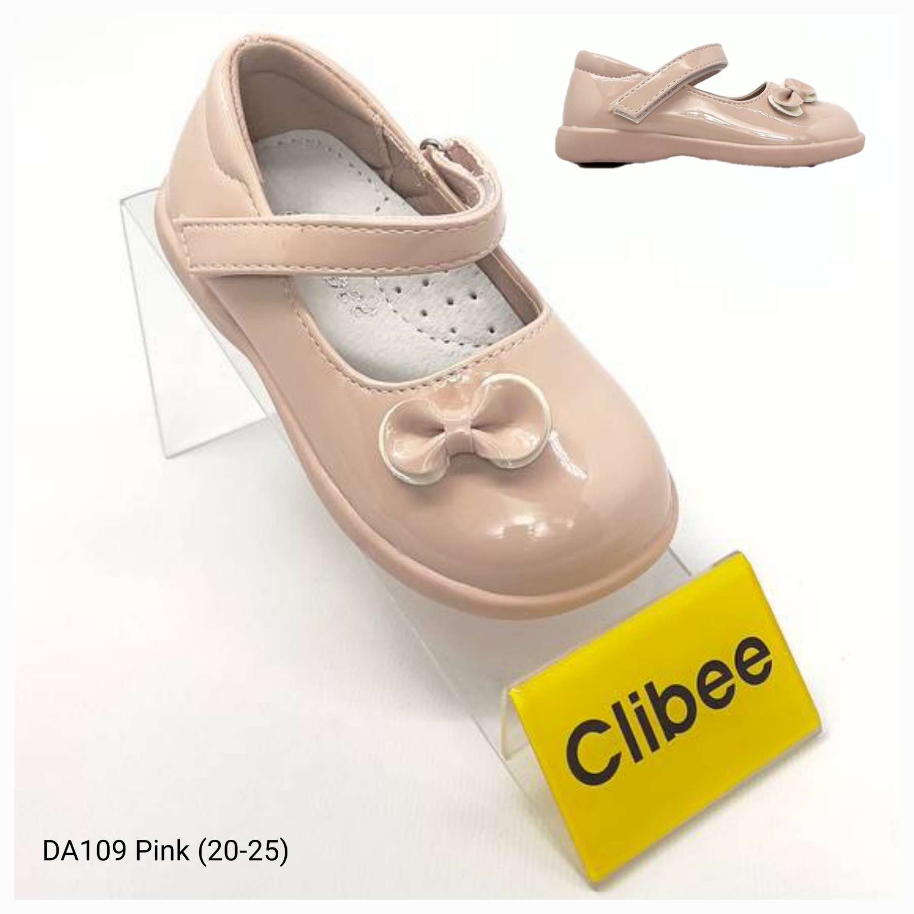 Туфли DvaClibee (20-25) Apa-DA109 pink (деми)