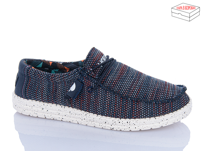Туфли Dan Marest (40-46) Captain tight blue (деми)