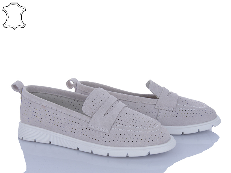 Туфли PL PS (36-41) 063 grey (лето)