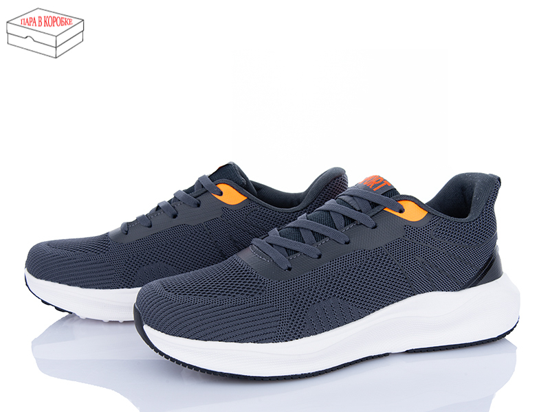 Кроссовки Laguna (40-45) A021 d.grey (деми)