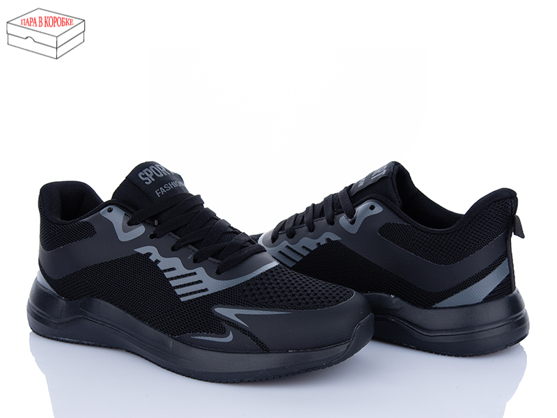 Кроссовки Laguna (40-45) A216 all black (деми)