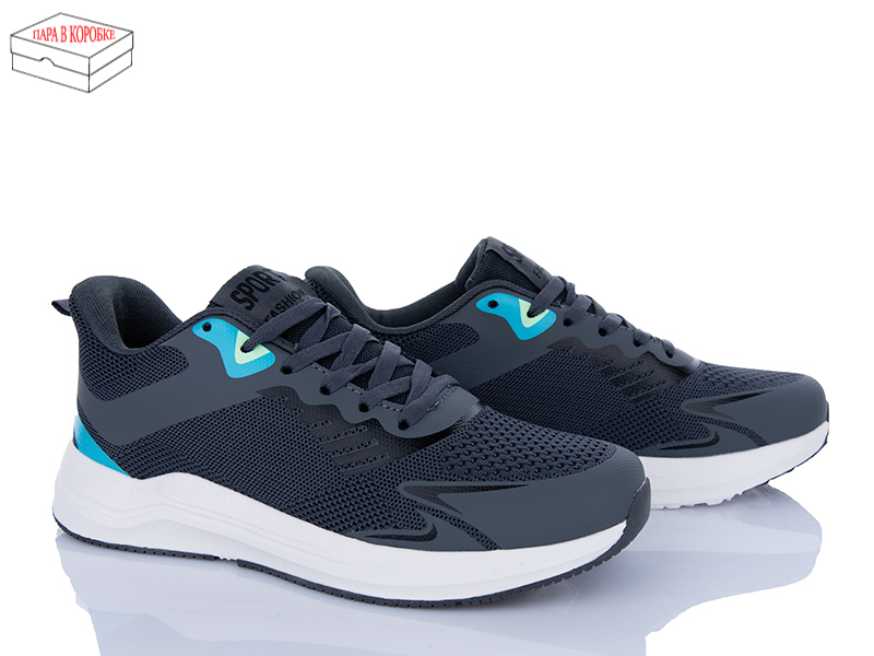 Кроссовки Laguna (40-45) A216 d.grey (деми)