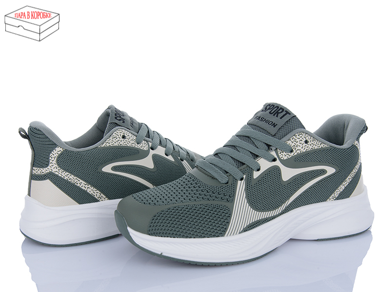 Кроссовки Laguna (40-45) A232 army green (деми)